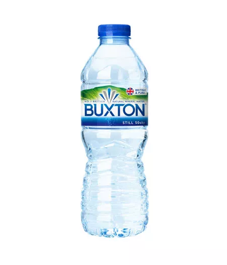 A bottle of sales water